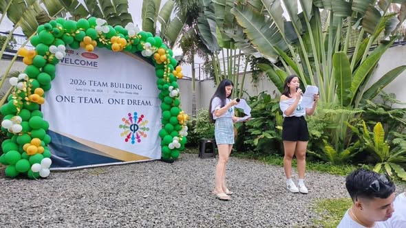 Team gathering at The Fern Private Villas